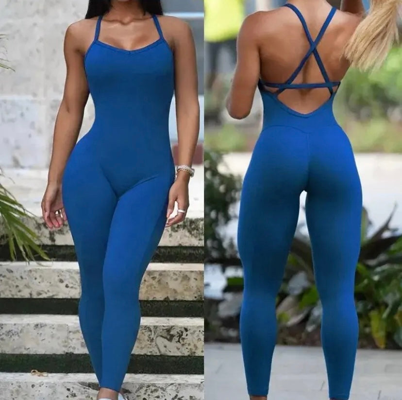 Cross Body Jumpsuit
