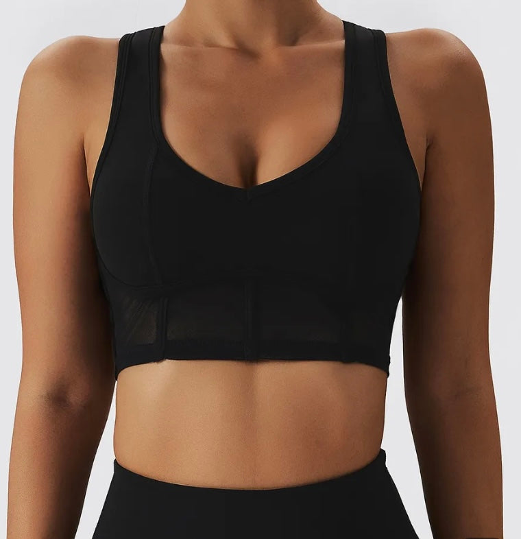 Scarlett Mesh Sports Bra