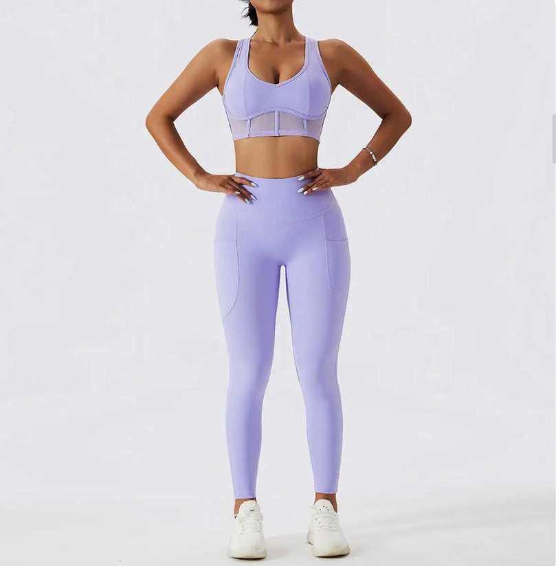 Scarlett Mesh Sports Bra