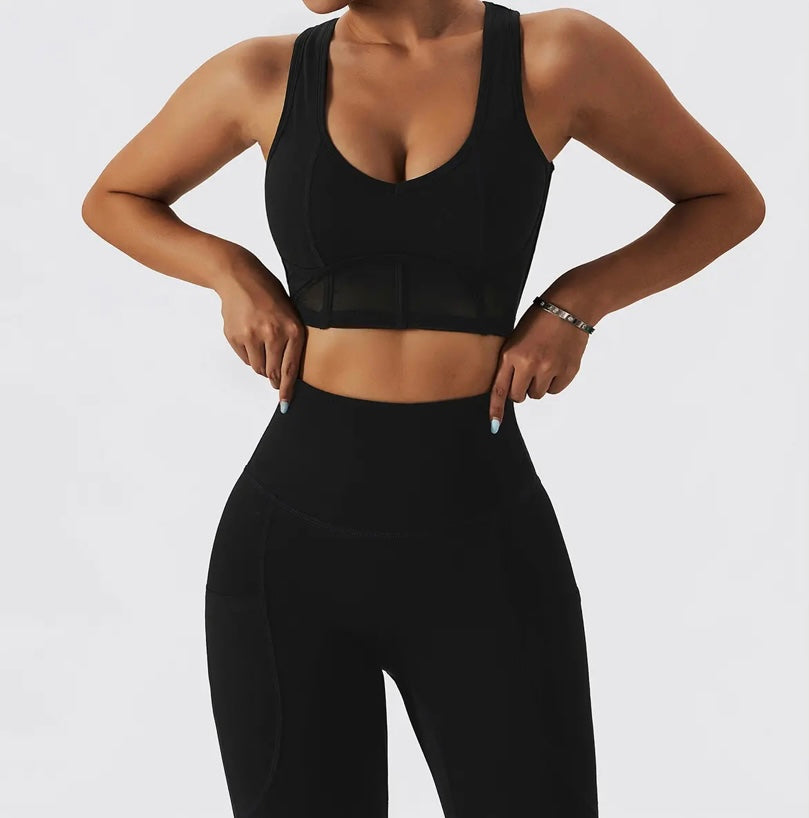 Scarlett Mesh Sports Bra