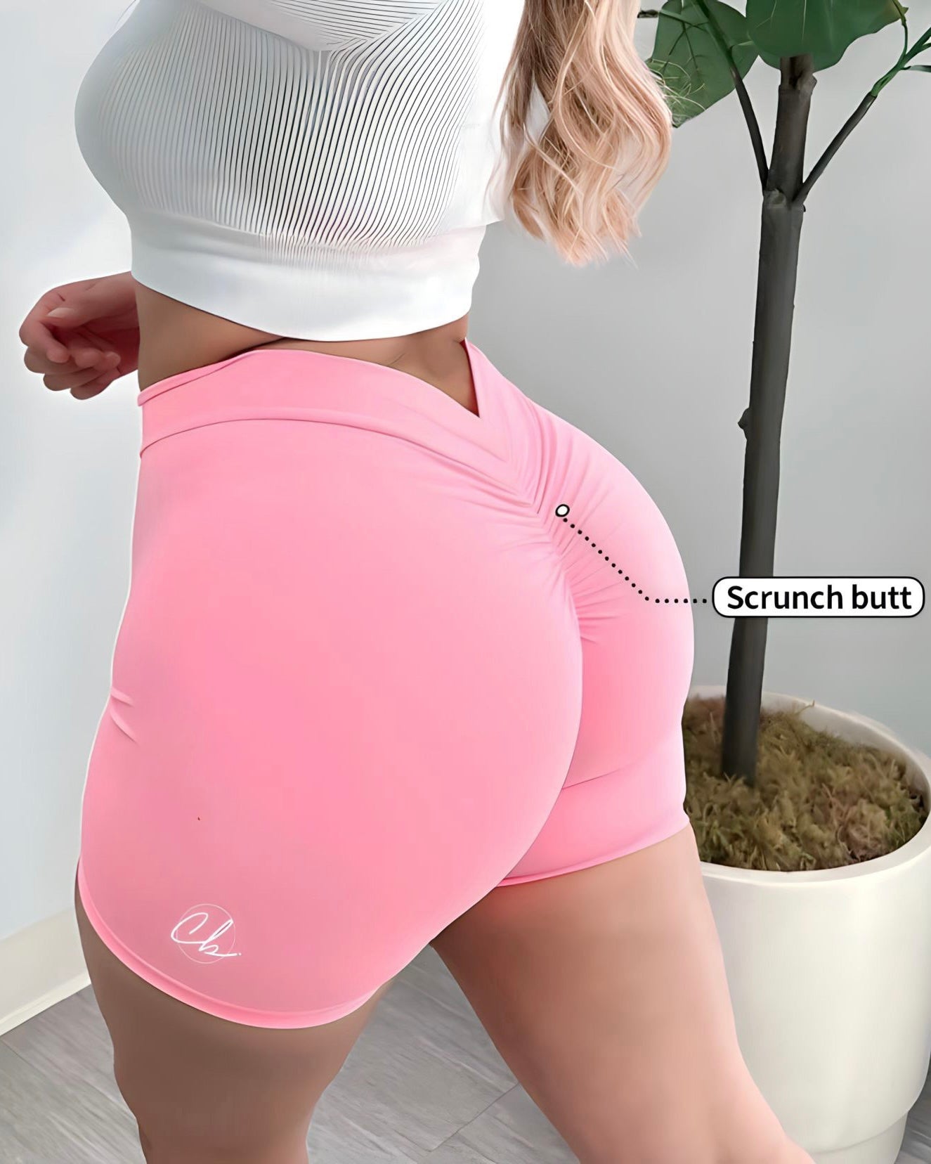 Go Time V-Back Scrunch Butt Shorts